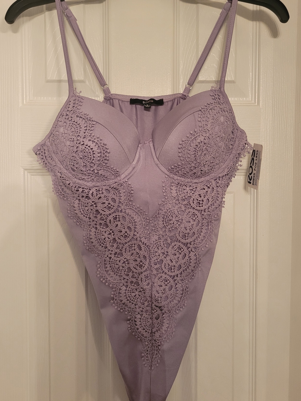 Bravado Lilac Lace Underwire Bodysuit
